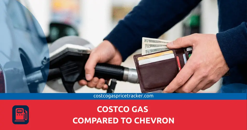 Costco Gas Compared to Chevron