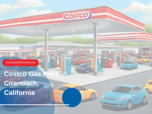 Costco Gas Price in Cirantioch, California