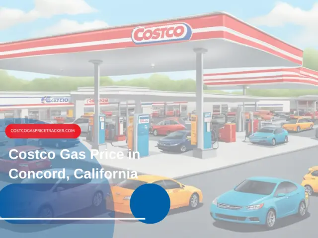 Costco Gas Price in Concord, California