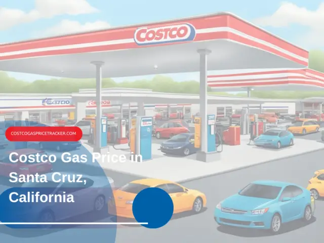 Costco Gas Price in Santa Cruz, California