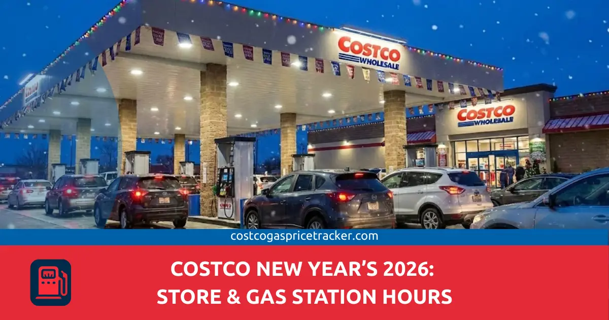 Costco New Year's 2026 Store & Gas Station Hours