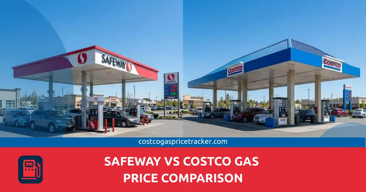 Safeway vs Costco Gas PrIce Comparison